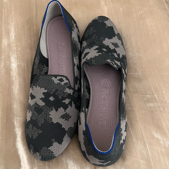 Rothys BotaniCamo Loafers 8 NEVER WORN NEW - Picture 7 of 8